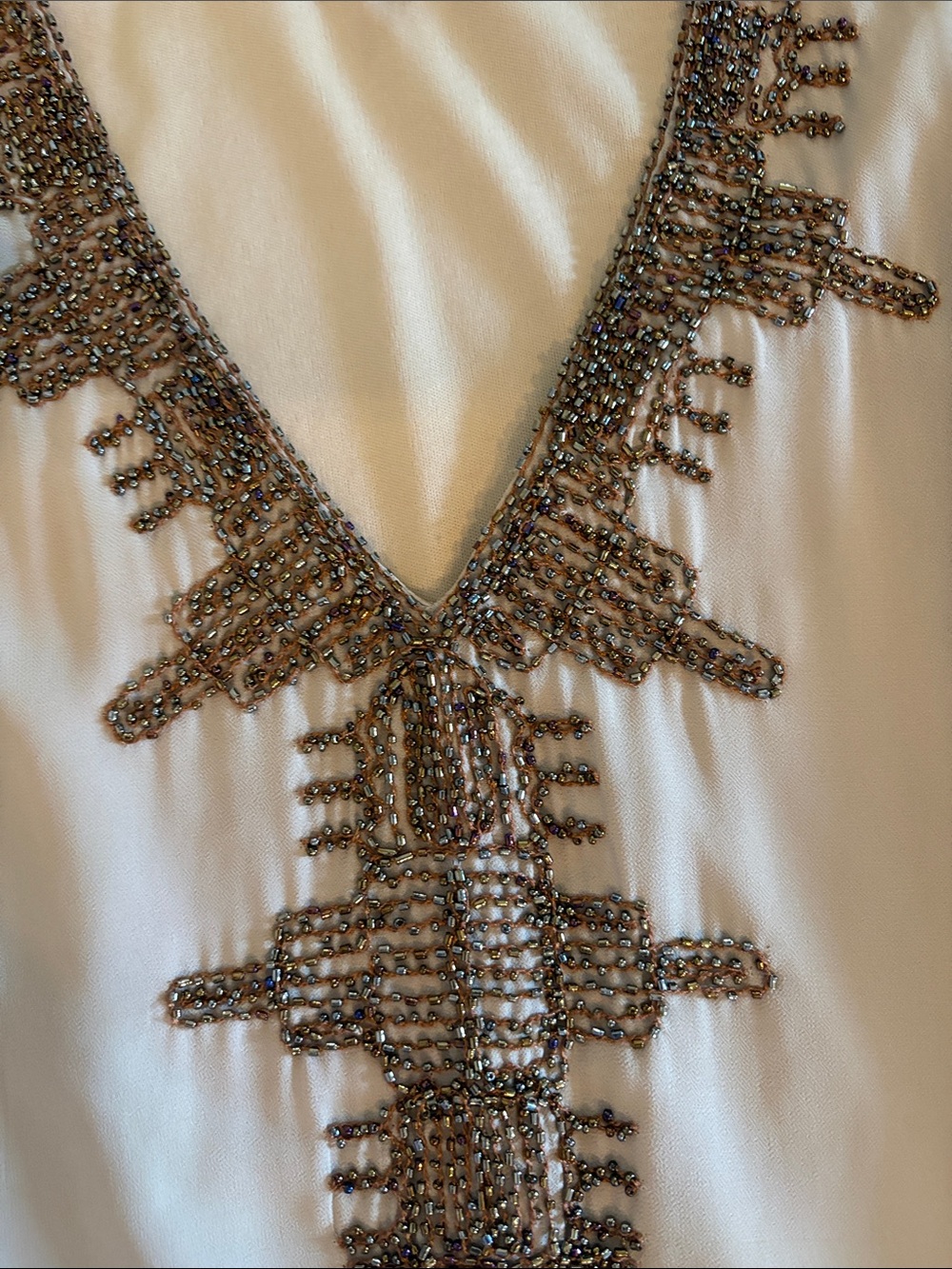 Freeway Beaded Tie Waist Dress - Picture 4 of 6